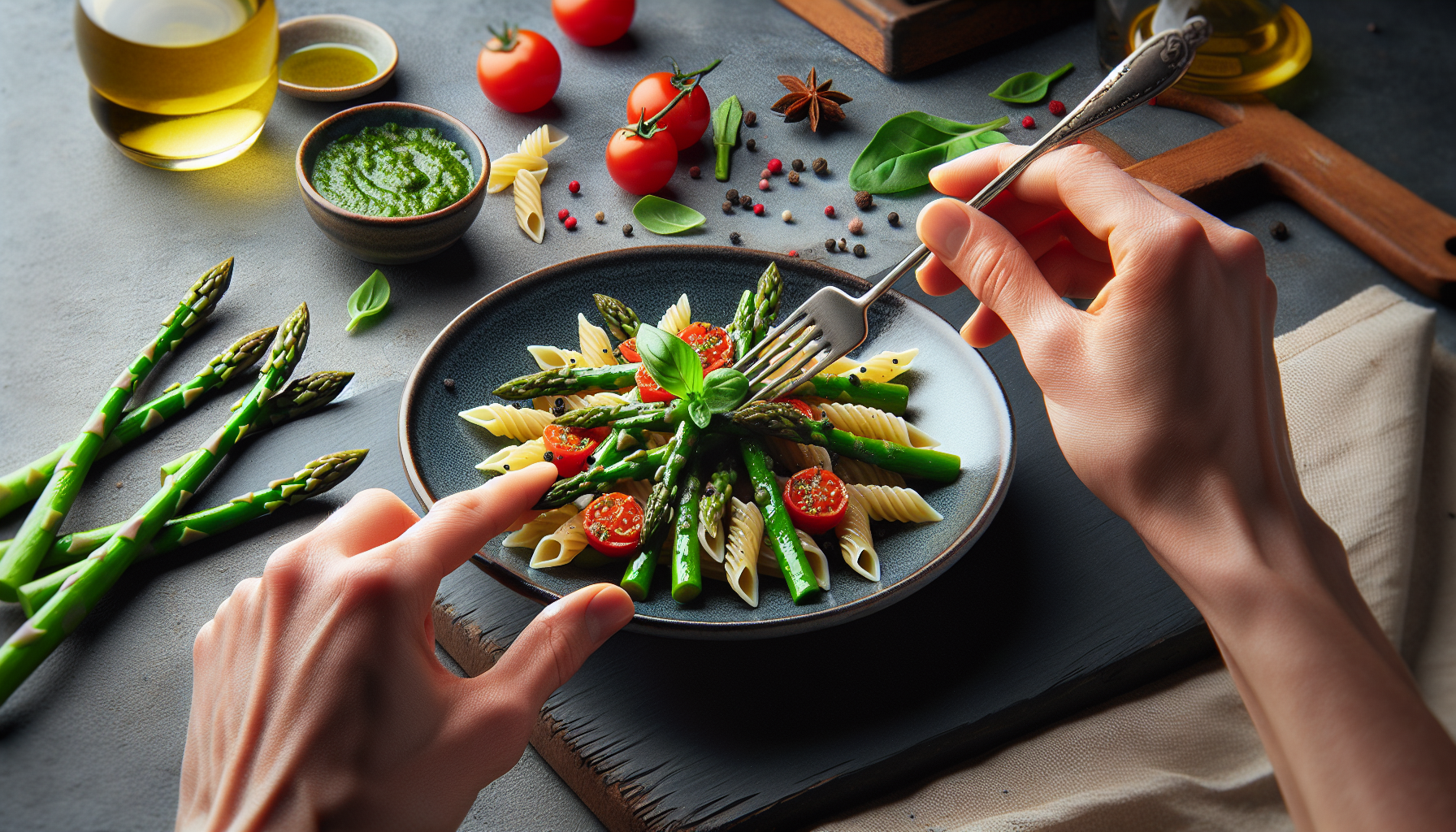 pasta e asparagi